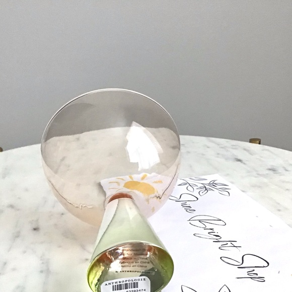 Anthropologie Coupe Glass New With Tag - Picture 8 of 10